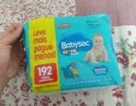 Lenço Umedecido Babysec Galinha Pint Ultrafresh 192 Unids