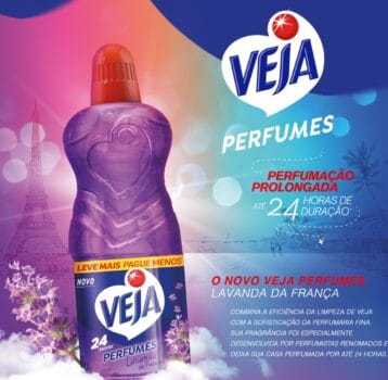 Limpador Perfumes Lavanda e Bem-Estar, Veja, 500 Ml