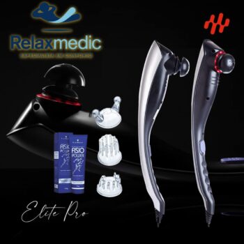 Massageador Elétrico Corporal Manual Elite Pro Relaxshop 110v