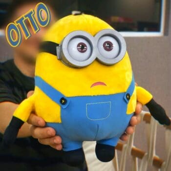 Minions Pelúcia Personagem Otto - Grande