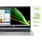 Notebook Acer Aspire 5 Intel Core I5-10210U 8GB (GeForce MX250 2GB) 256GB SSD W11 15,6” FHD IPS Prata A515-54G-55HW