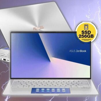 Notebook Asus Zenbook Intel Core I7-105120u 8gb 256gb Ssd W10 14'' Fhd Prata Ux434fac-A6339t