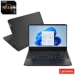 Notebook Gamer Lenovo Gaming3i, AMD Ryzen 7, NVIDIA GTX 1650, 8GB, 256GB SSD, Windows 11