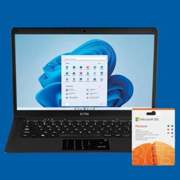 Notebook Ultra UB235 Celeron N4020 4GB 120GB SSD Windows 11 Tela 14.1 Preto + Office 365
