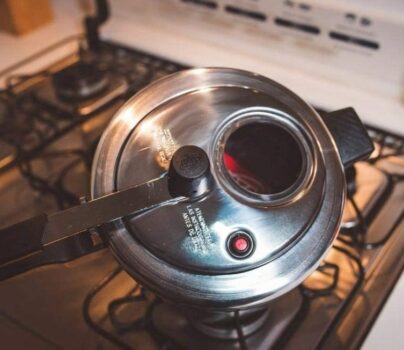 Panela de Pressão Com Visor 4,5 Litros Alumínio Polido MTA
