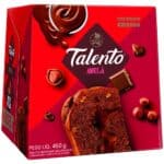 Panettone Talento Nestlé Recheio Chocolate Avelã Caixa - 450g