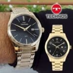 Relógio Technos Masculino Steel Dourado - 2115MZL/1P