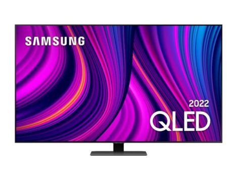 Samsung Smart TV 50" QLED 4K 50Q80B - Modo Game, Processador IA, Som em Movimento Virtual, Alexa Built in, Dolby Atmos