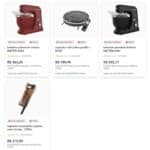 Seleção de eletroportáteis com 50% de CASHBACK