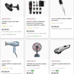 Seleção de eletroportáteis com até 50% de CASHBACK