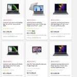 Seleção de Notebooks com até 40% de CASHBACK