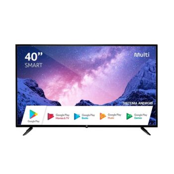 Smart Tela DLED 40'' Full HD Multi Android 3 HDMI 2 USB Wi-Fi - TL045