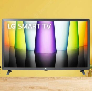 Smart TV 32" LG HD 32LQ620 Wi-Fi Bluetooth HDR ThinQ AI Google Alexa