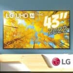 Smart TV 43" LG 4K UHD 43UQ7500 WiFi, Bluetooth, HDR, ThinQ AI, Google, Alexa