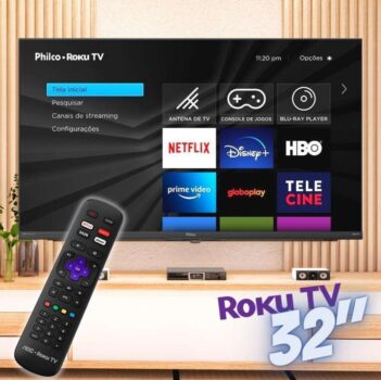 Smart Tv Philco Roku 32" Led Hd - Ptv32g70rch