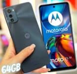 Smartphone Motorola E32 64GB 4G Wi-Fi Tela 6.5'' Dual Chip 4GB RAM Câmera Tripla + Selfie 8MP