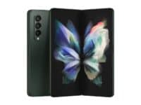 Smartphone Samsung Galaxy Z Fold3 5G Tela dobrável de 7,6 512GB Processador Snapdragon 12GB de RAM Câmera Tripla Verde