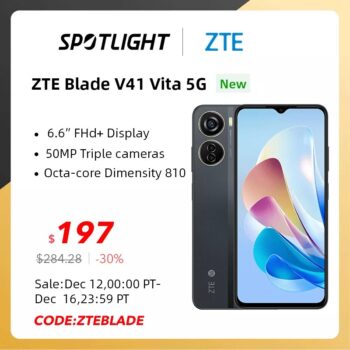 Smartphone ZTE Blade V41 Vita Cupom