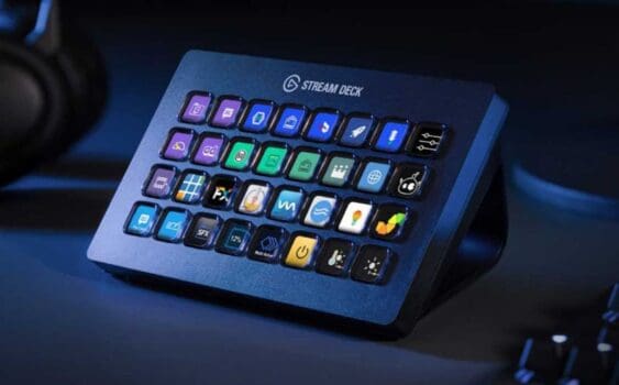 Stream Deck Elgato XL, 32 Teclas Personalizáveis de LCD, USB Integrado, Preto - 10GAT9901