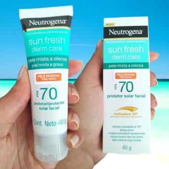 Sun Fresh Oily Skin Pele Morena Fps 70, Neutrogena