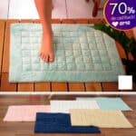 Tapete Liso 50x70cm 100% Algodão - Casa e Conforto