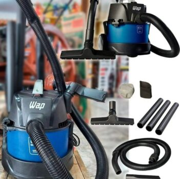 WAP Aspirador de Pó e água Compacto GTW BAGLESS 1400W 6 Litros 160 mbar Soprador e Barril Portátil 220V