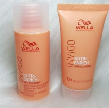 Wella Professionals Invigo Nutri-Enrich Kit Shampoo + Máscara Travel Size