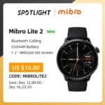 Xiaomi YouPin Mibro Lite 2 AMOLED Bluetooth Call Smart Watch