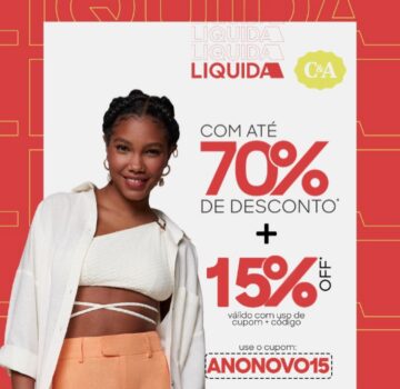 15% OFF no APP da C&A‼️