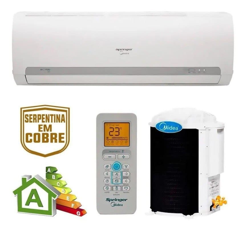 Ar-Condicionado Split Springer Midea AirVolution 9.000 BTU/h Frio