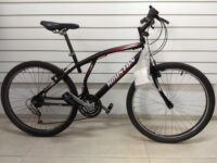 Bicicleta Aro 26 Houston Atlantis Mad 21 Marchas e Freio V-Brake - Vermelha