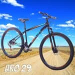 Bicicleta Aro 29 Houston Montrey 21 Marchas e Suspensão Dianteira - Preta