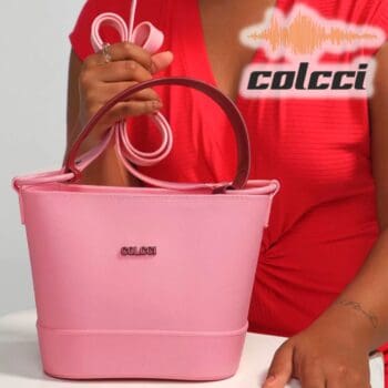 Bolsa Colcci Bucket Rosa