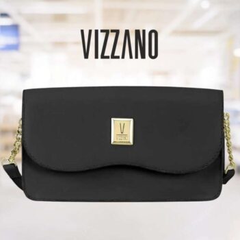 Bolsa Vizzano Flap Alça Corrente Feminina