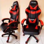 Cadeira Gamer Dragon War Gc-03 Preta E Vermelha