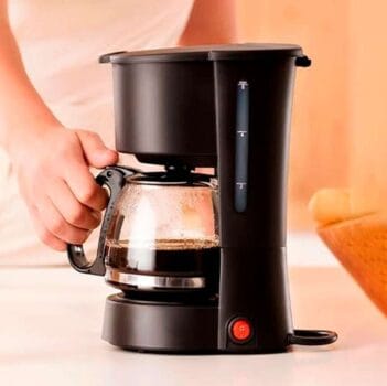 Cafeteira elétrica 15 xícaras preta caf100 - Elgin