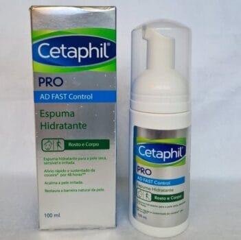 Cetaphil PRO AD - Fast Control Espuma Hidratante, Branco, Pequeno