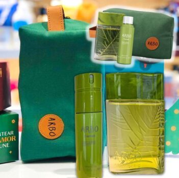 Combo Arbo Forest: Desodorante Colônia 100ml + Refil Desodorante Body Spray 100ml + Nécessaire