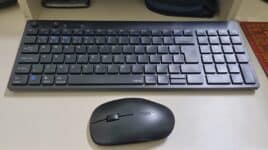 Combo RAPOO Teclado e Mouse sem Fio Bluetooth 2.4Ghz Black - RA003