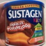 Complemento Alimentar Sustagen Kids Sabor Chocolate Caramelo - Lata 380g