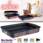 Conjunto com 3 Formas Viva Rochedo Sabores