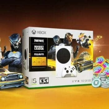 Console Xbox Series S 512 GB Fortnit e Rocket Microsoft Branco