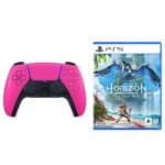 Controle Sony DualSense Pink - PS5 + Jogo Horizon Forbidden West - PS5