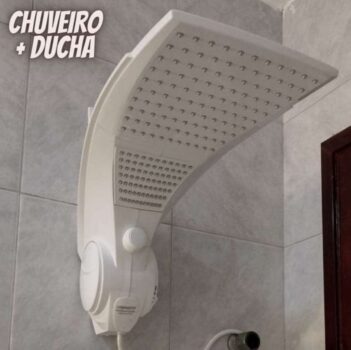 Ducha Lorenzetti Duo Shower Quadra - Branca