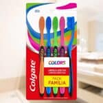 Escova de Dente para família Colgate Colors 5 unid