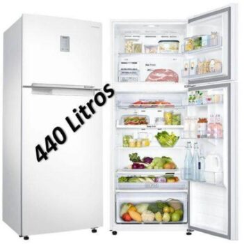 Geladeira/Refrigerador Samsung Frost Free Duplex - Branco 440L Evolution RT43K6A4JWW/FZ