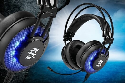 Headset Gamer Sharkoon SGH2 Led Azul USB