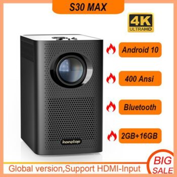 HONGTOP S30MAX 1080p Android WiFi 1080P Smart Mini Projector