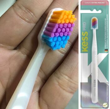 KESS Escova Dental Pro Colorf Extra Macia