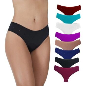 Kit 10 Calcinhas Tanga Sem Costura - Corte Laser